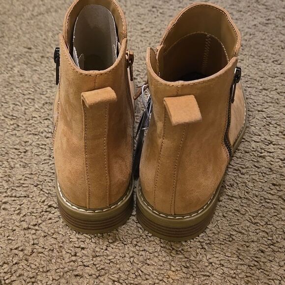 Womens Brenna Boots Universal Thread Tan 7 Tan Ankle Bootie target winter boho - Picture 14 of 16